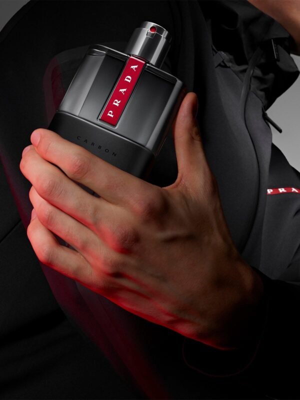 Prada Luna Rossa Carbon Eau De Toilette For Men 100ml - Image 3
