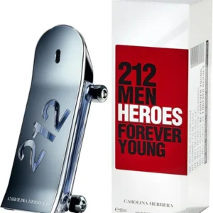 Carolina Herrera 212 Heroes Eau de Toilette for Men 100ml bottle – fresh woody aromatic men's fragrance