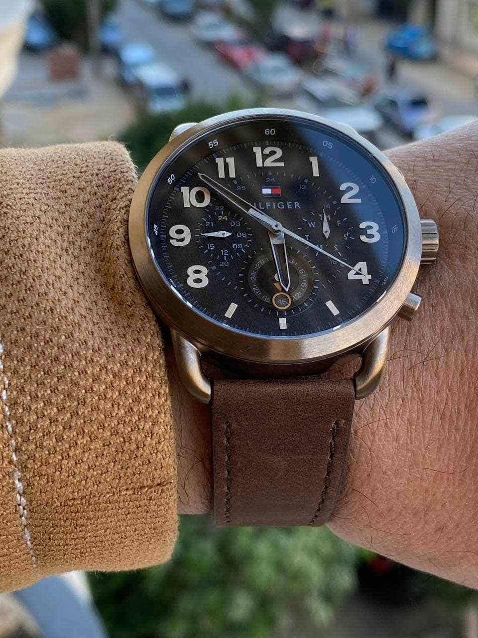 Tommén Heritage Men’s Leather Watch – American-Inspired Luxury Edition, 100% Original Design - Image 2