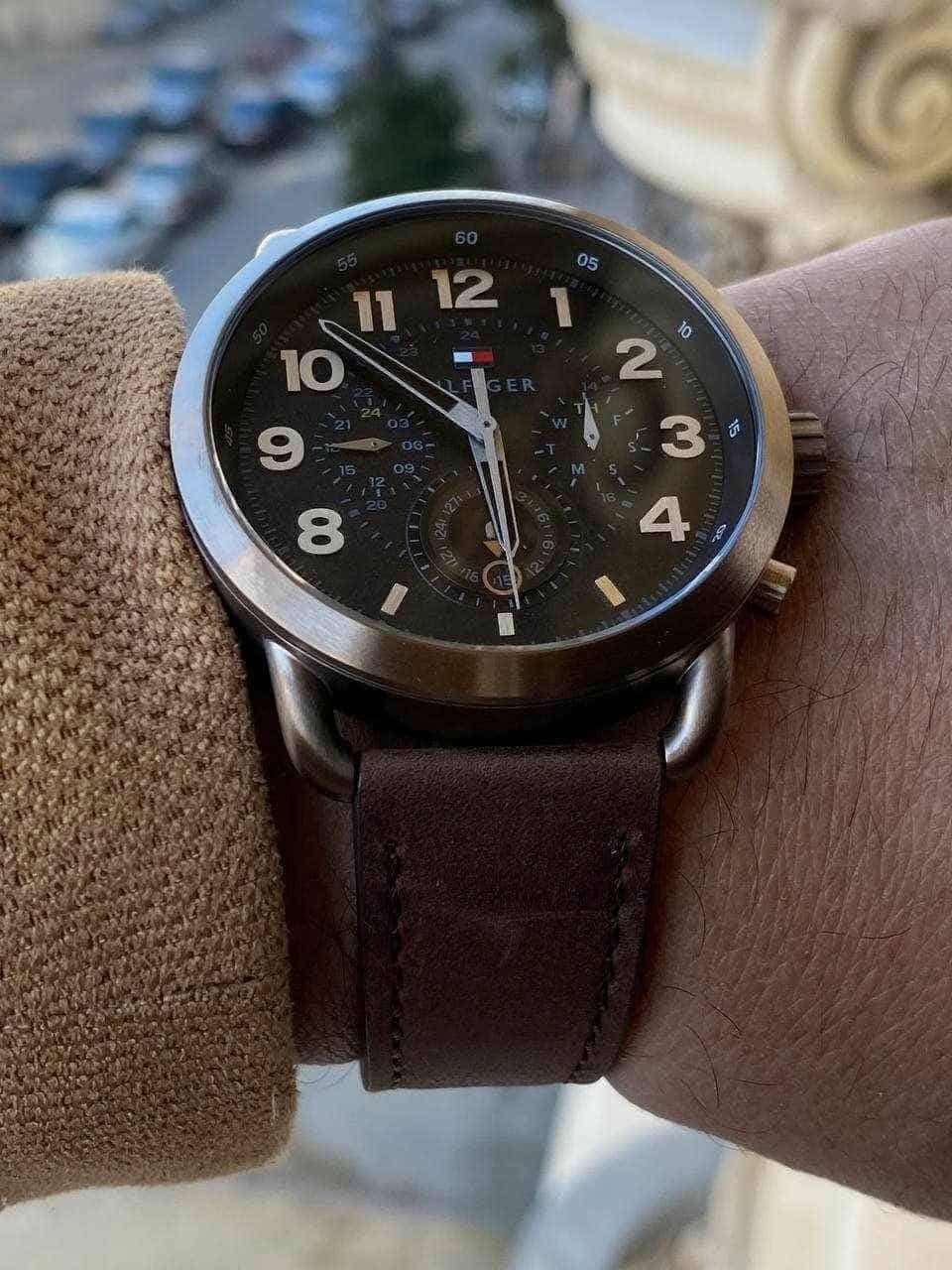 Tommén Heritage Men’s Leather Watch – American-Inspired Luxury Edition, 100% Original Design - Image 3