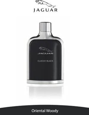 Jaguar classic black eau de toilette spray 3.4 oz/ 100 ml for men by 3.4 fl oz