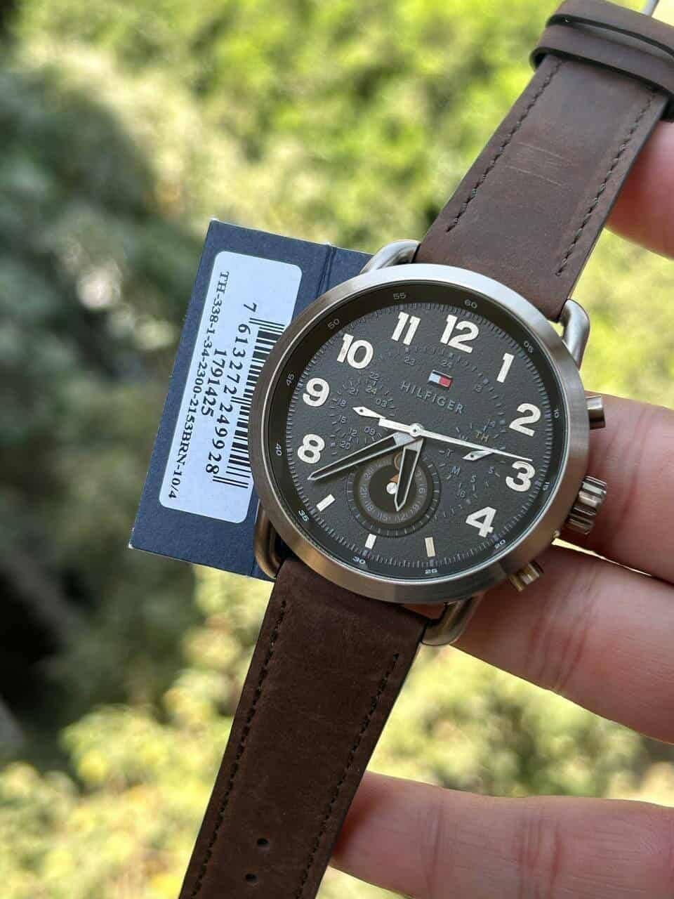 Tommén Heritage Men’s Leather Watch – American-Inspired Luxury Edition, 100% Original Design - Image 4