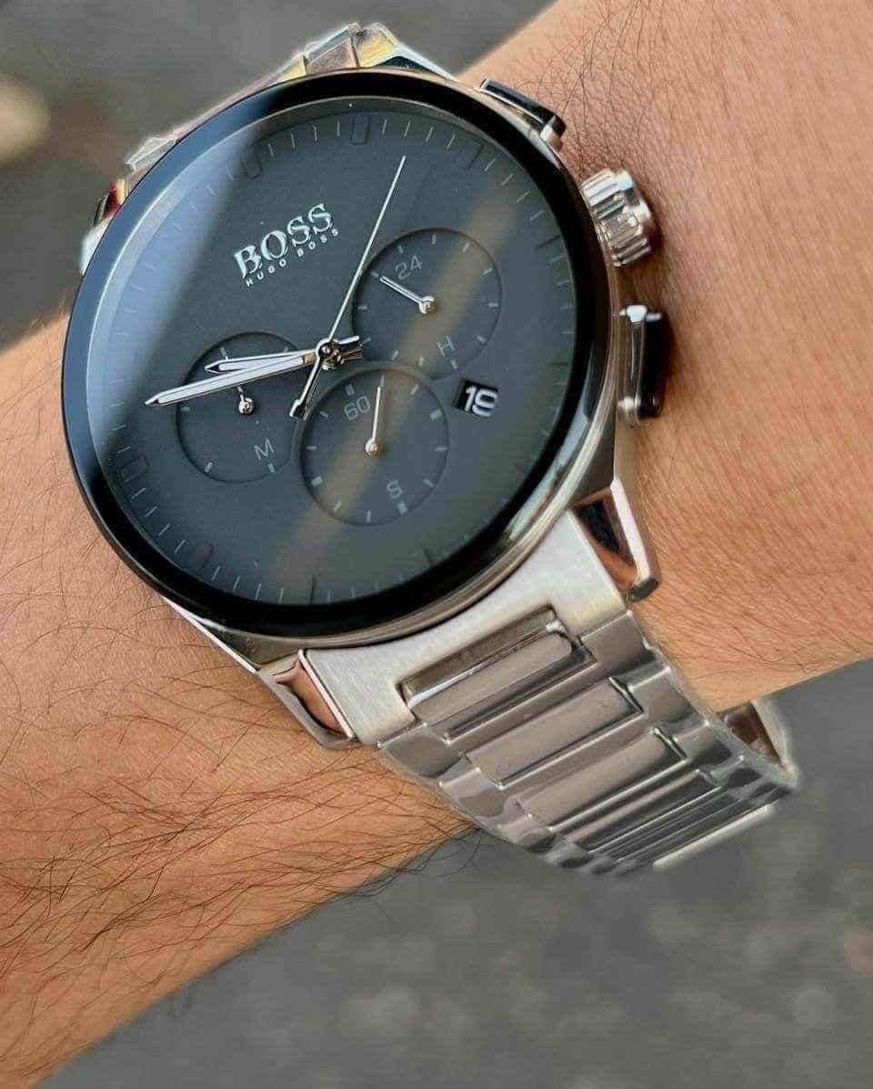 Boss Regal Steel Men’s Watch – Luxury Imported Design from USA - Image 2