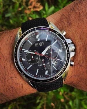 Boss Men’s Fabric Strap Watch USA imported luxury design