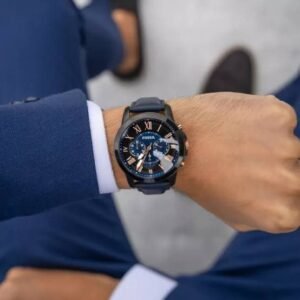 Men’s Classic Chronograph Watch – USA-Inspired Design