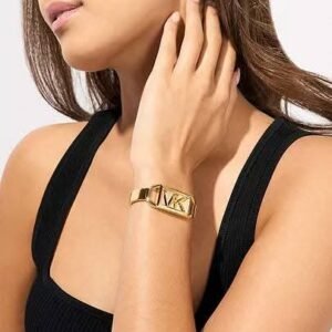 Women’s Elegant Watch – Mickle Cross Design with Stainless-Steel Strap