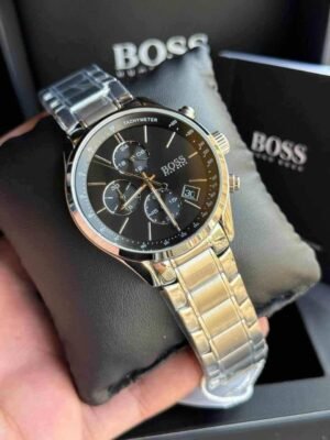 Boss Men’s Premium Stainless-Steel Watch USA-inspired design