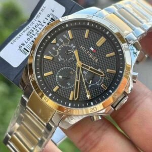 Men’s Luxury Stainless-Steel Watch – USA-Inspired Design