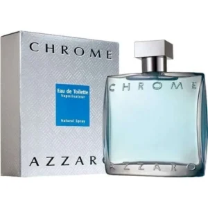 Chrome Inspired Eau de Toilette 100ML – Fresh Citrus Aquatic Fragrance for Men
