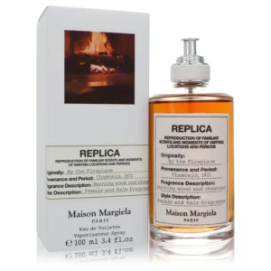 Maison Margiela Replica By The Fireplace Eau de Toilette 100ml – Warm Unisex Woody Gourmand Fragrance