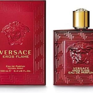 Versace Eros Flame Eau de Parfum Tester 100ml Bottle – Men’s Spicy Amber Citrus Fragrance