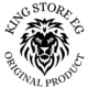 Black and White Lion Circle Company Logo