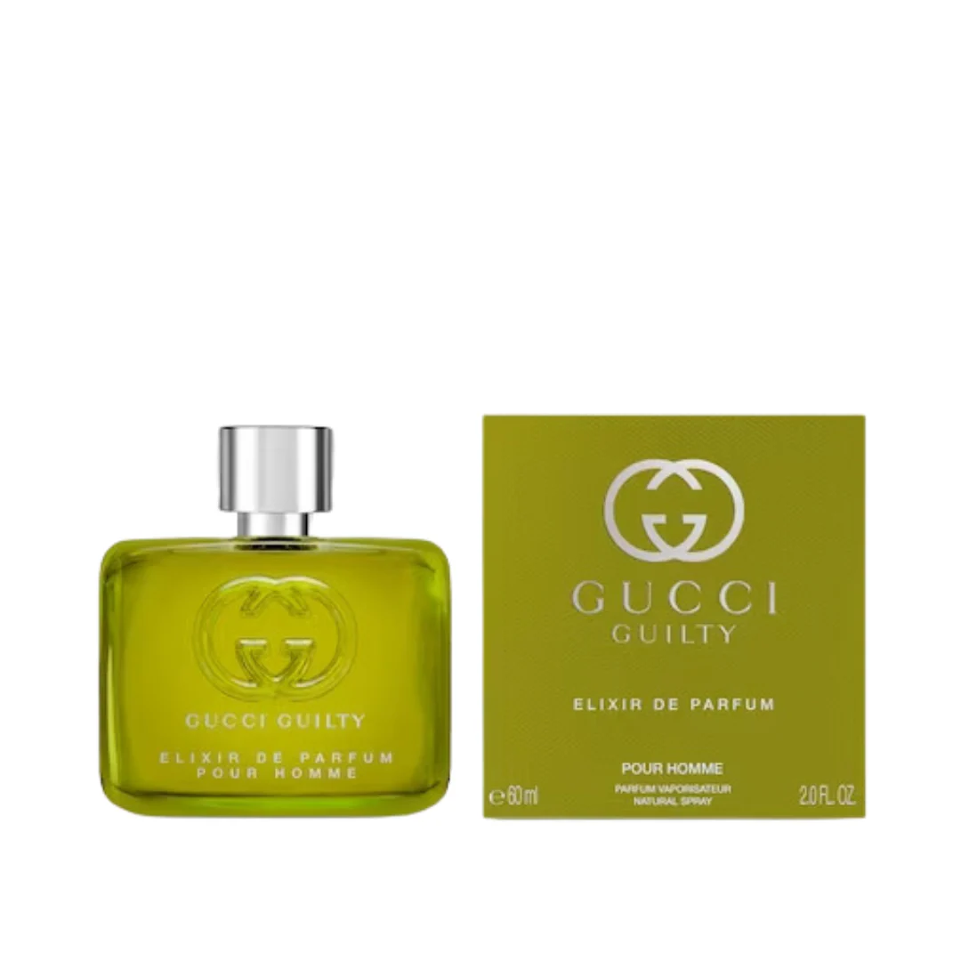 gucci guilty elixir de parfum 60ml for men Gucci Guilty Elixir de Parfum 60ml original men fragrance bottle