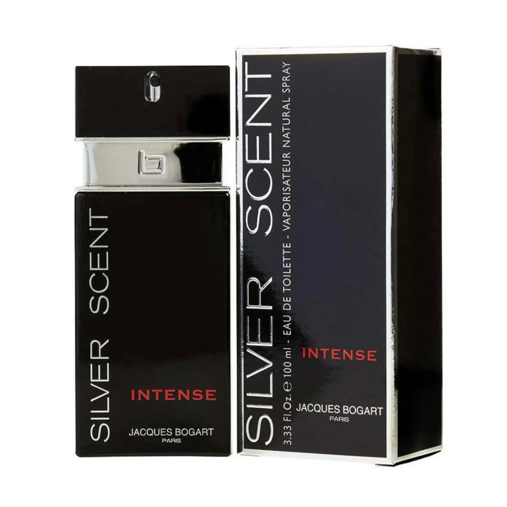 Jacques Bogart Silver Scent Intense Eau de Toilette for Men – 100 ml