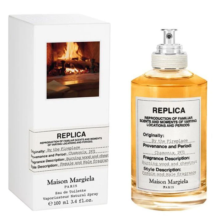 Maison Margiela Replica By the Fireplace Eau de Toilette 100ml original unisex fragrance bottle
