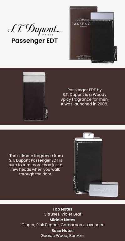 S.T. Dupont Passenger for Men Eau de Toilette -100ml - صورة 3