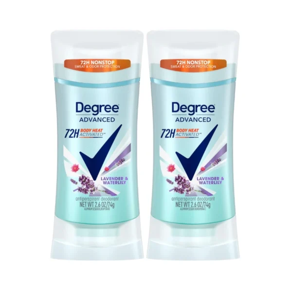Degree Advanced Lavender & Waterlily Antiperspirant Deodorant 2.6oz