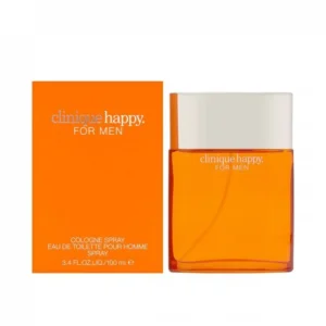 Clinique Happy for Men EDT fresh citrus fragrance original bottle