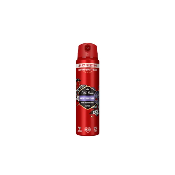 Old Spice Night Panther Body Spray for Men Long Lasting – 150ml