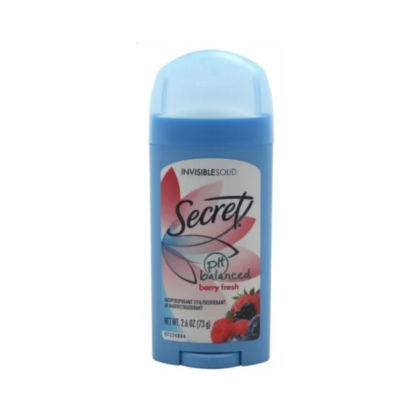 Secret PH Balanced Berry Fresh Antiperspirant Deodorant Stick 73g
