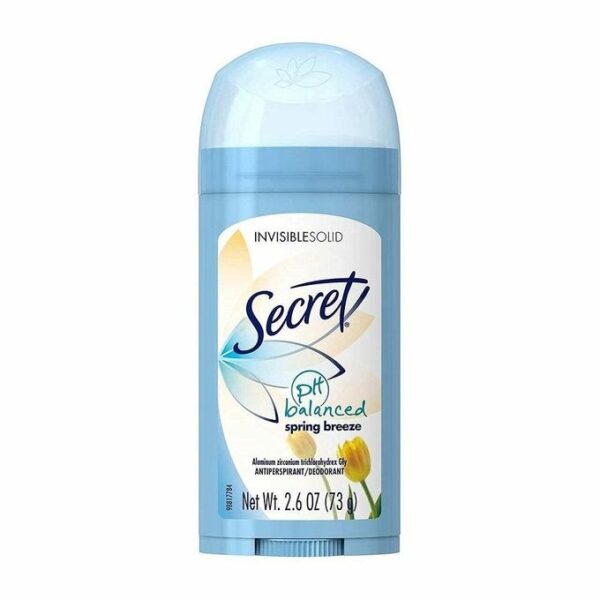 Secret pH Balanced Spring Breeze Antiperspirant Deodorant Stick 73g