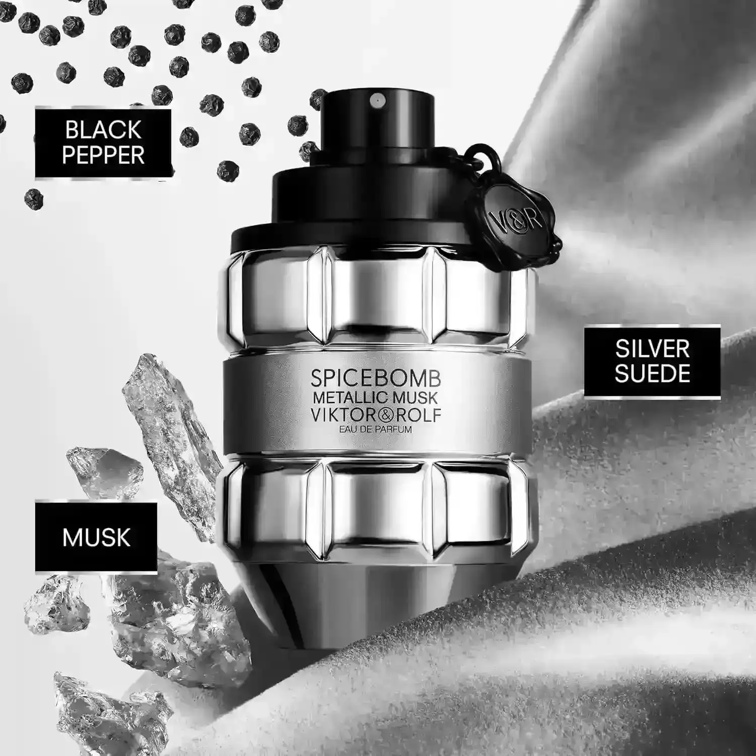 Viktor&Rolf Spicebomb Metallic Musk Eau de Parfum – 90 ml - صورة 3
