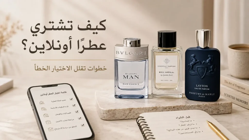 خطوات شراء العطور أونلاين بأمان