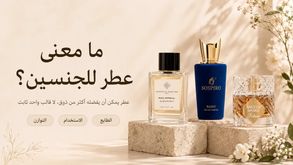 مفهوم العطور اليونيسكس للجنسين