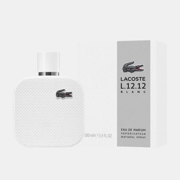عطر لاكوست L.12.12 بلانك أو دو تواليت للرجال – 100 مل - صورة 2